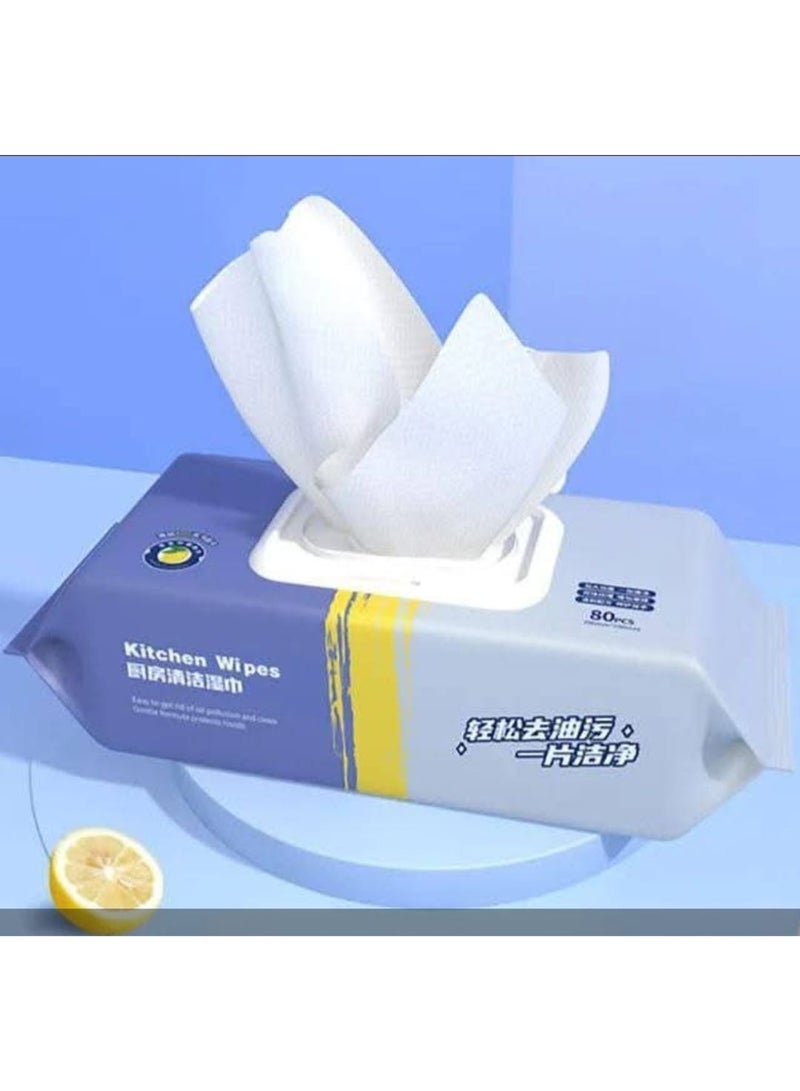 مناديل مبللة لازالة الدهون